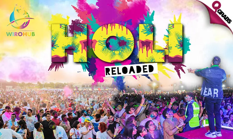 WiroHub's Holi Reloaded Season 4: Experience the Ultimate Fusion of Colors, Desi Swag, Music & Family Fun at Doha Sports Park, Lusail!